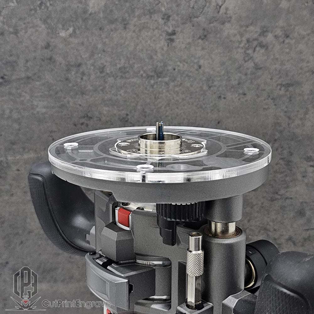 Milwaukee M18 FTR FUEL Router Trend Dewalt Guide Bush Adaptor Base Plate
