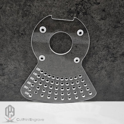 Small Circle Jig 4 HIKOKI/Metabo Trimmer 18V Cordless Router Base Plate