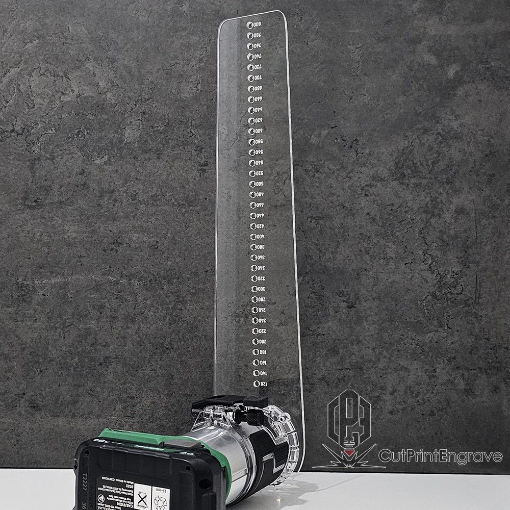 XLarge Circle Jig 4 HIKOKI/Metabo Trimmer 18V Cordless Router Base Plate