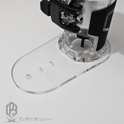 Extended Extra Strong Router Sub BASE PLATE for HIKOKI Matabo Router 18V